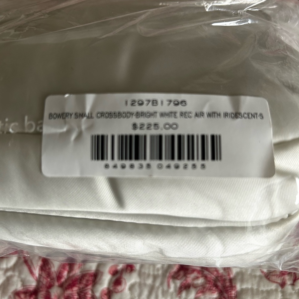 MZ Wallace White Crossbody Bag with Pink Strap - Picture 5 of 16